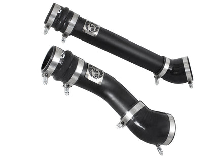 BladeRunner 3 Inch Aluminum Hot and Cold Charge Pipe Kit Black Dodge Diesel Trucks 94-02 L6-5.9L (td) aFe Power-2