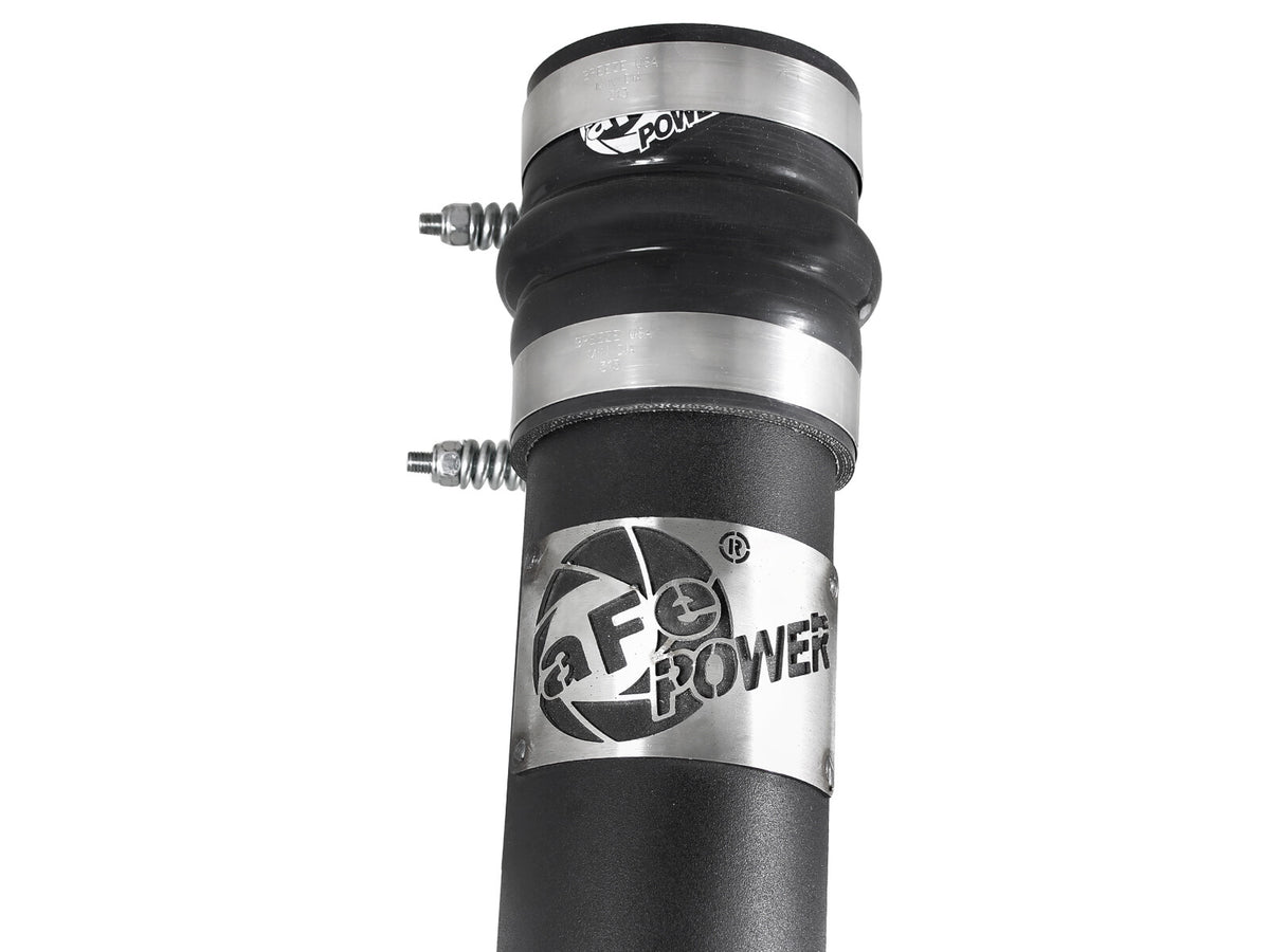 BladeRunner 3 Inch Aluminum Hot and Cold Charge Pipe Kit Black Dodge Diesel Trucks 94-02 L6-5.9L (td) aFe Power-3