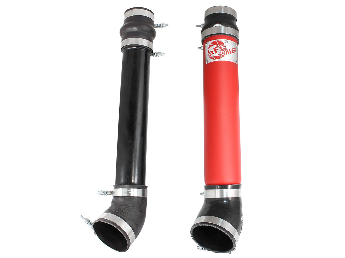 BladeRunner 3-1/2 Inch Aluminum Cold Charge Pipe Dodge Diesel Trucks 94-02 L6-5.9L (td) aFe Power-4
