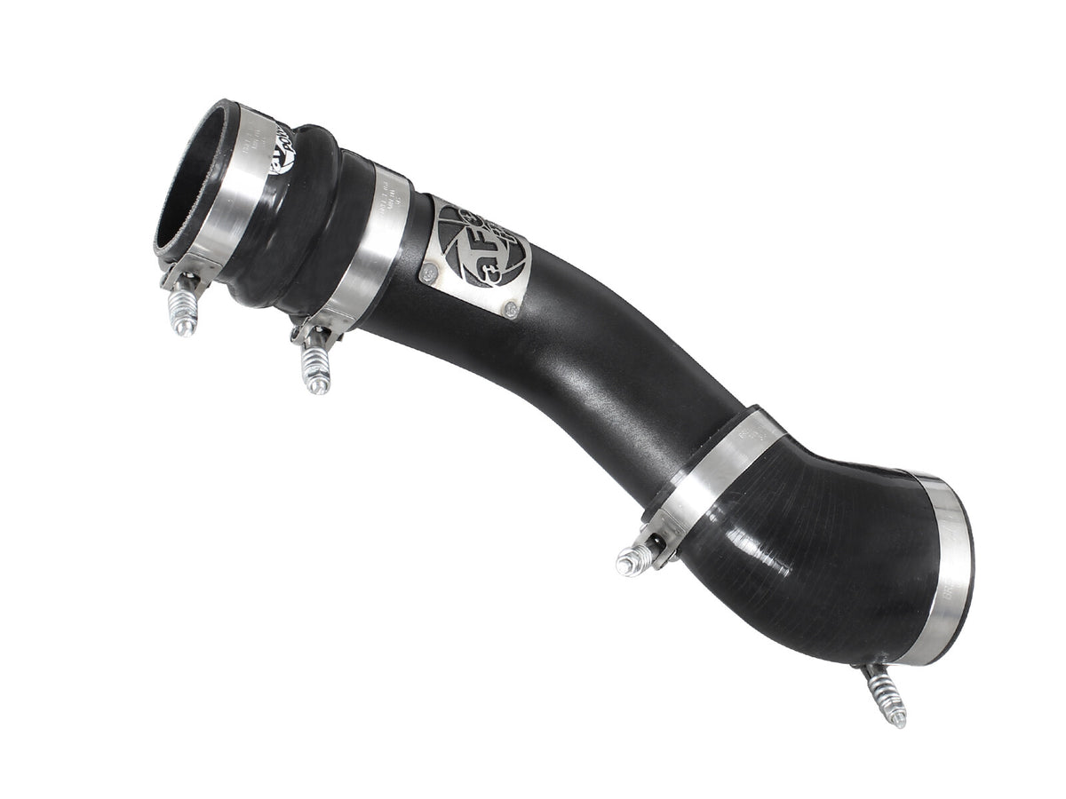 BladeRunner 3 Inch Aluminum Hot Charge Pipe Black Dodge Diesel Trucks 94-02 L6-5.9L (td) aFe Power-2