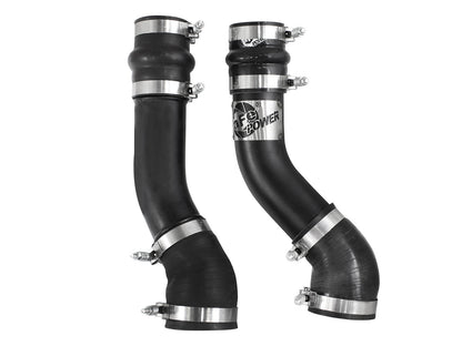 BladeRunner 3 Inch Aluminum Hot Charge Pipe Black Dodge Diesel Trucks 94-02 L6-5.9L (td) aFe Power-4