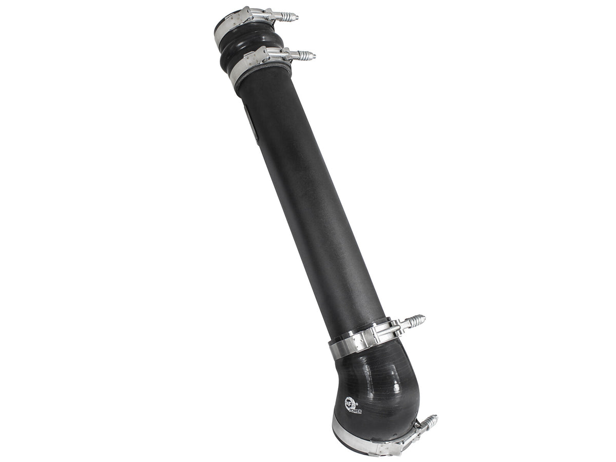 BladeRunner 3 Inch Aluminum Cold Charge Pipe Black Dodge Diesel Trucks 94-02 L6-5.9L (td) aFe Power-1