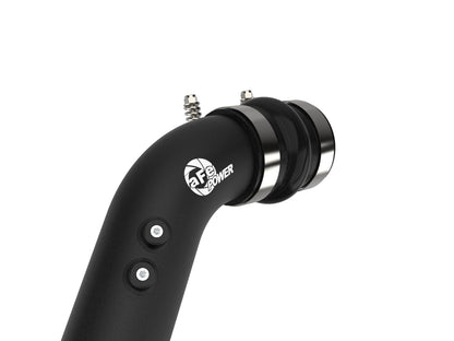 BladeRunner 3 Inch Aluminum Hot and Cold Charge Pipe Kit Black Ford Diesel Trucks 08-10 V8-6.4L (td) aFe Power-2