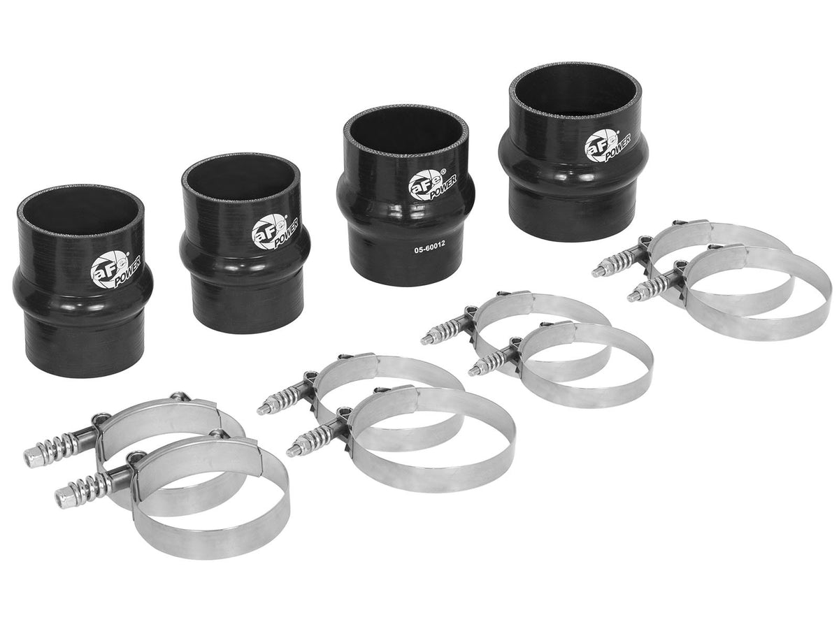 BladeRunner Intercooler Coupling & Clamp Kit for Factory Intercooler & Tubes Dodge Diesel Trucks 10-12 L6-6.7L (td) aFe Power