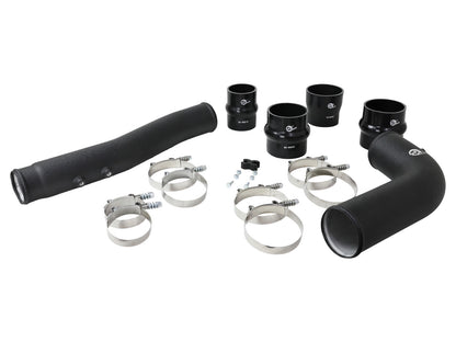 BladeRunner GT Series Intercooler Kit w/ Tubes Black Dodge Diesel Trucks 10-12 L6-6.7L (td) aFe Power-2