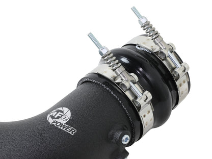 BladeRunner GT Series Intercooler Kit w/ Tubes Black Dodge Diesel Trucks 10-12 L6-6.7L (td) aFe Power-4