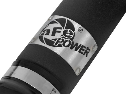 BladeRunner 2-3/4 Inch Aluminum Hot Charge Pipe Black Dodge Diesel Trucks 10-12 L6-6.7L (td) aFe Power-2
