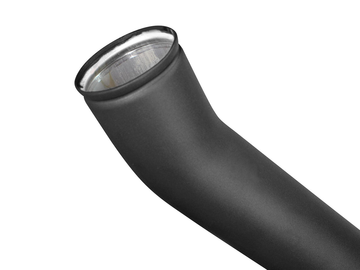 BladeRunner 3 Inch Aluminum Cold Charge Pipe Black Ford Diesel Trucks 99-03 V8-7.3L (td) aFe Power-4