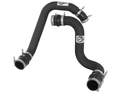 BladeRunner GT Series Intercooler Kit w/ Tubes Black Ford Diesel Trucks 03-07 V8-6.0L (td) aFe Power-4