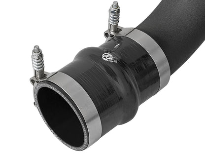 BladeRunner GT Series Intercooler Kit w/ Tubes Black Ford Diesel Trucks 03-07 V8-6.0L (td) aFe Power-5