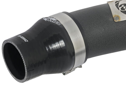 BladeRunner 3 Inch Aluminum Hot and Cold Charge Pipe Kit Black GM Diesel Trucks 11-16 V8-6.6L (td) Lml aFe Power-3