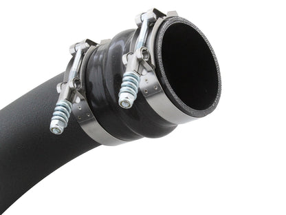 BladeRunner 3 Inch Aluminum Cold Charge Pipe Black GM Diesel Trucks 11-16 V8-6.6L (td) Lml aFe Power-1