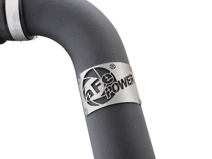 BladeRunner 3 Inch Aluminum Cold Charge Pipe Black GM Diesel Trucks 11-16 V8-6.6L (td) Lml aFe Power-3