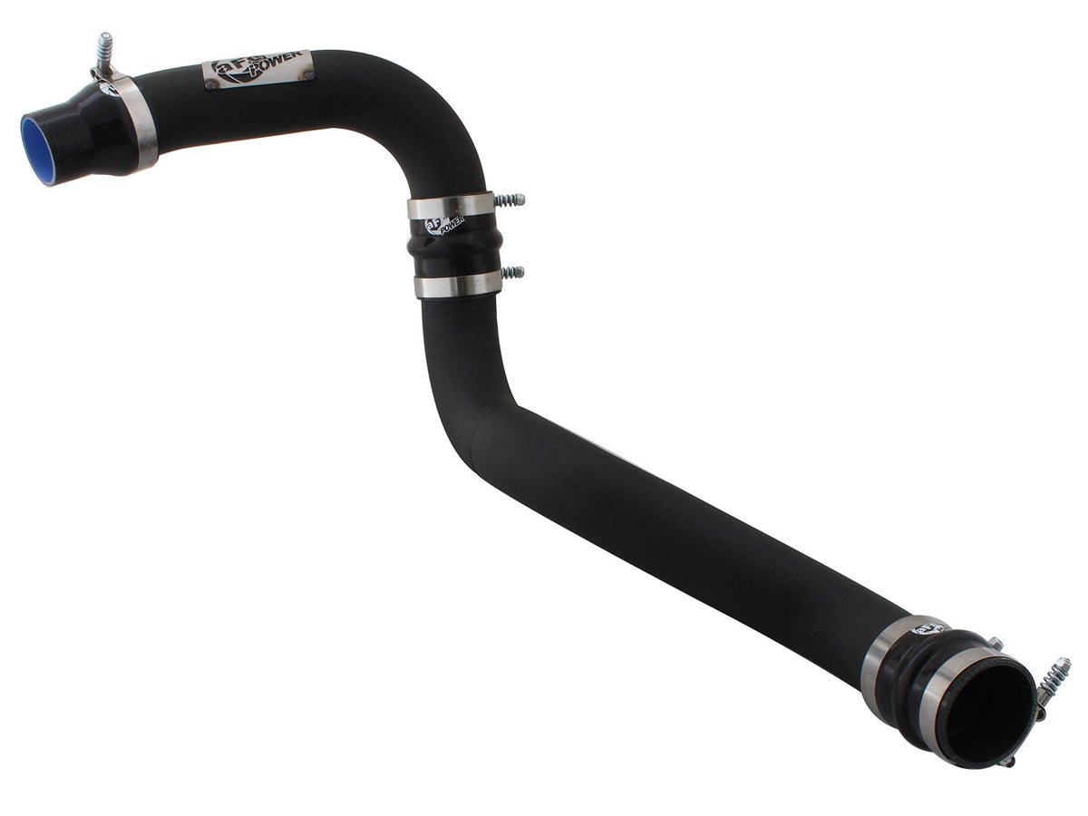 BladeRunner 3 Inch Aluminum Hot Charge Pipe Black GM Diesel Trucks 11-16 V8-6.6L (td) Lml aFe Power-1