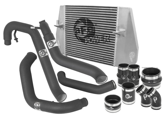 BladeRunner GT Series Intercooler Kit w/ Tubes Black Ford F-150 11-12 V6-3.5L (tt) aFe Power