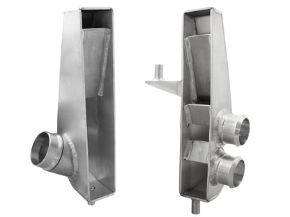 BladeRunner GT Series Intercooler Kit w/ Tubes Black Ford F-150 11-12 V6-3.5L (tt) aFe Power-3