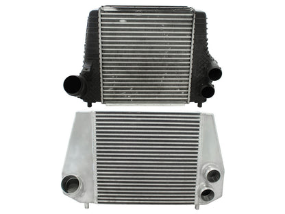 BladeRunner GT Series Intercooler Kit w/ Tubes Black Ford F-150 11-12 V6-3.5L (tt) aFe Power-4