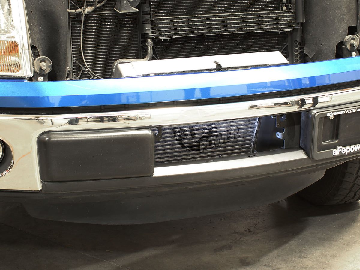 BladeRunner GT Series Intercooler Kit w/ Tubes Black Ford F-150 11-12 V6-3.5L (tt) aFe Power-7