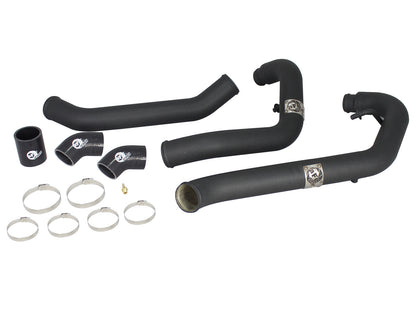 BladeRunner 2-1/2 Inch Aluminum Hot Charge Pipe Black Ford F-150 11-14 V6-3.5L (tt) aFe Power-1