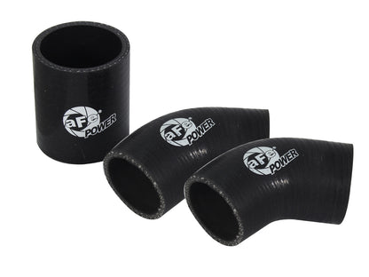 BladeRunner 2-1/2 Inch Aluminum Hot Charge Pipe Black Ford F-150 11-14 V6-3.5L (tt) aFe Power-2
