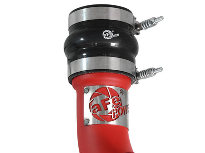 BladeRunner 3 Inch Aluminum Hot Charge Pipe Red Dodge Ram Diesel Trucks 13-18 L6-6.7L (td) aFe Power-2