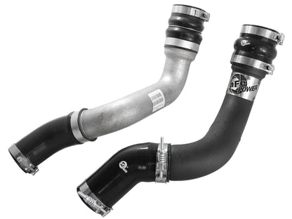BladeRunner 3 Inch Aluminum Cold Charge Pipe Black Dodge Ram Diesel Trucks 13-18 L6-6.7L (td) aFe Power-4