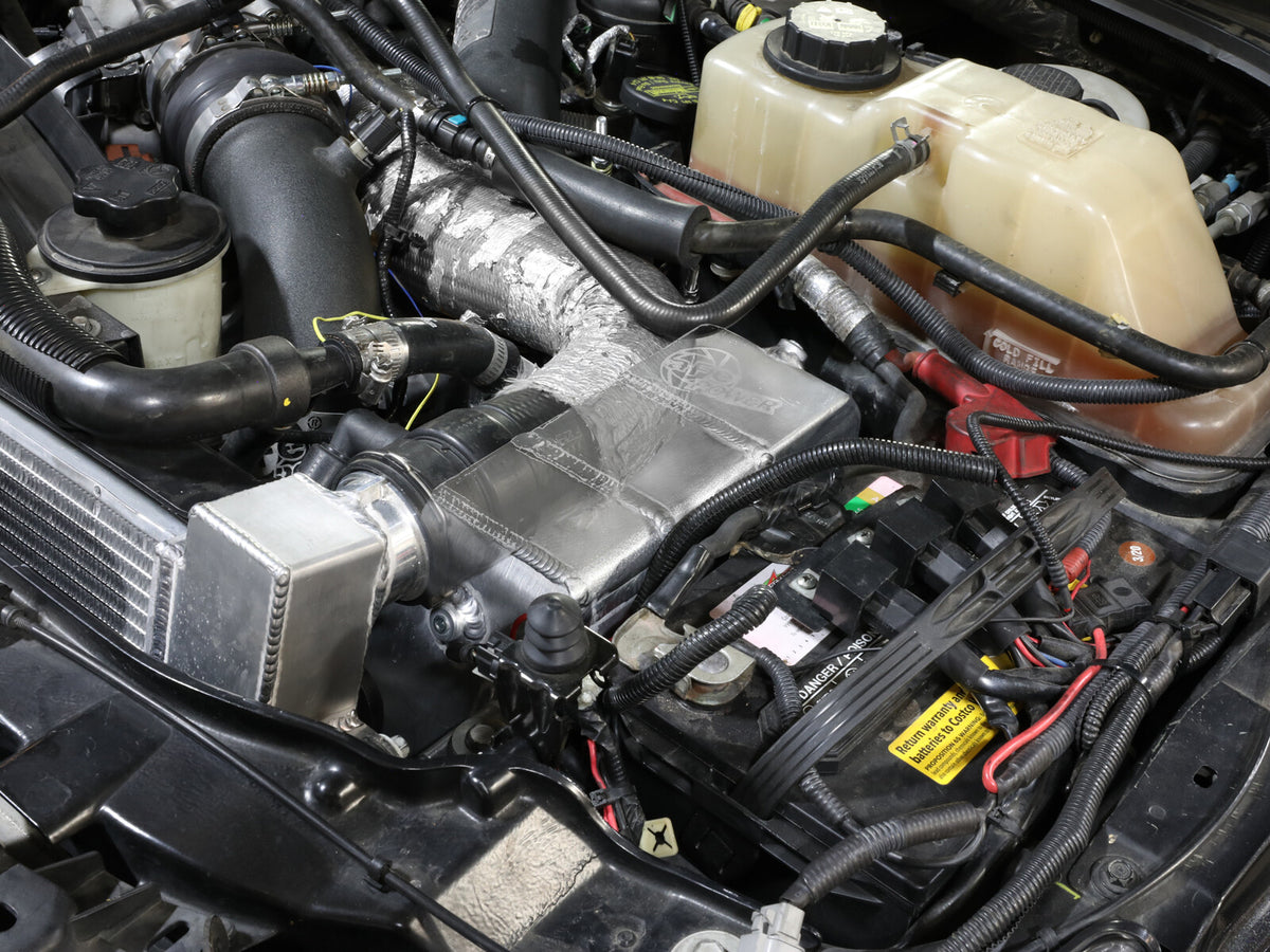 BladeRunner GT Series Intercooler Ford Diesel Trucks 11-16 V8-6.7L (td) aFe Power-5