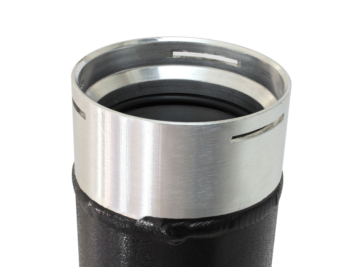 BladeRunner 3 Inch Aluminum Hot and Cold Charge Pipe Kit Black Ford Diesel Trucks 11-16 V8-6.7L (td) aFe Power-2