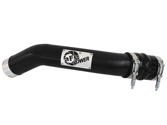 BladeRunner 3 Inch Aluminum Hot Charge Pipe Black Ford Diesel Trucks 11-16 V8-6.7L (td) aFe Power