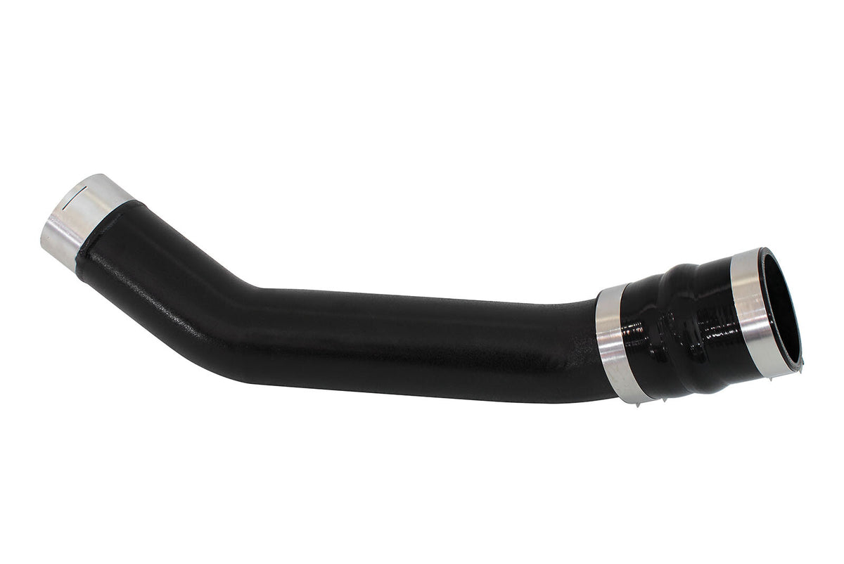 BladeRunner 3 Inch Aluminum Hot Charge Pipe Black Ford Diesel Trucks 11-16 V8-6.7L (td) aFe Power-1