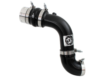 BladeRunner 3 Inch Aluminum Cold Charge Pipe Black Ford Diesel Trucks 11-16 V8-6.7L (td) aFe Power-1