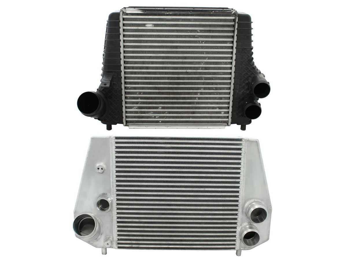 BladeRunner GT Series Intercooler Ford F-150 13-14 V6-3.5L (tt) aFe Power-6