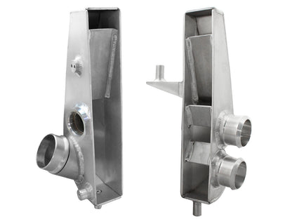 BladeRunner GT Series Intercooler Kit w/ Tubes Black Ford F-150 13-14 V6-3.5L (tt) aFe Power-4