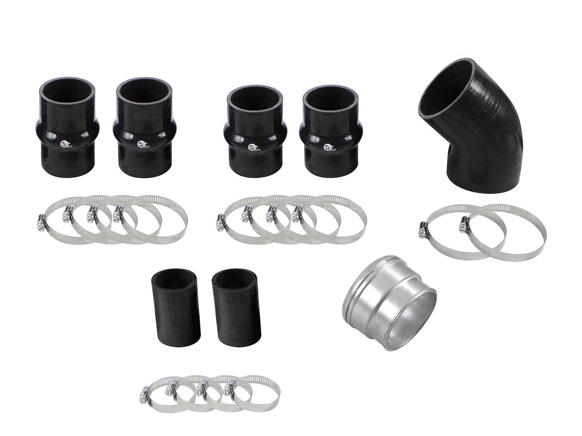 BladeRunner Intercooler Couplings & Clamps Kit; Tubes Only Ford F-150 15-19 V6-2.7L (tt) aFe Power
