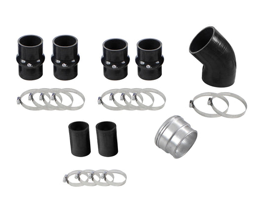 BladeRunner Intercooler Couplings & Clamps Kit; Tubes Only Ford F-150 15-19 V6-2.7L (tt) aFe Power