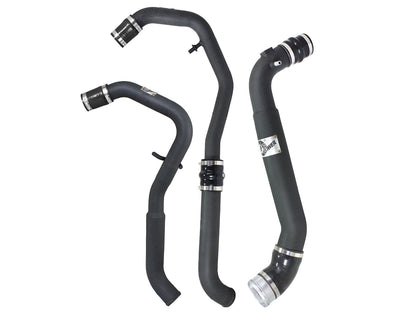 BladeRunner GT Series Intercooler Kit w/ Tubes Black Ford F-150 15-19 V6-2.7L (tt) aFe Power-6