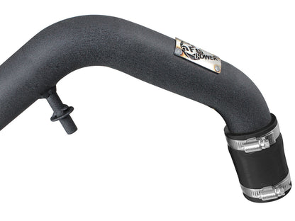 BladeRunner Aluminum Hot and Cold Charge Pipe Kit Black Ford F-150 15-19 V6-2.7L (tt) aFe Power-5