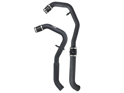 BladeRunner 3 Inch Aluminum Hot Charge Pipe Black Ford F-150 15-19 V6-2.7L (tt) aFe Power-1