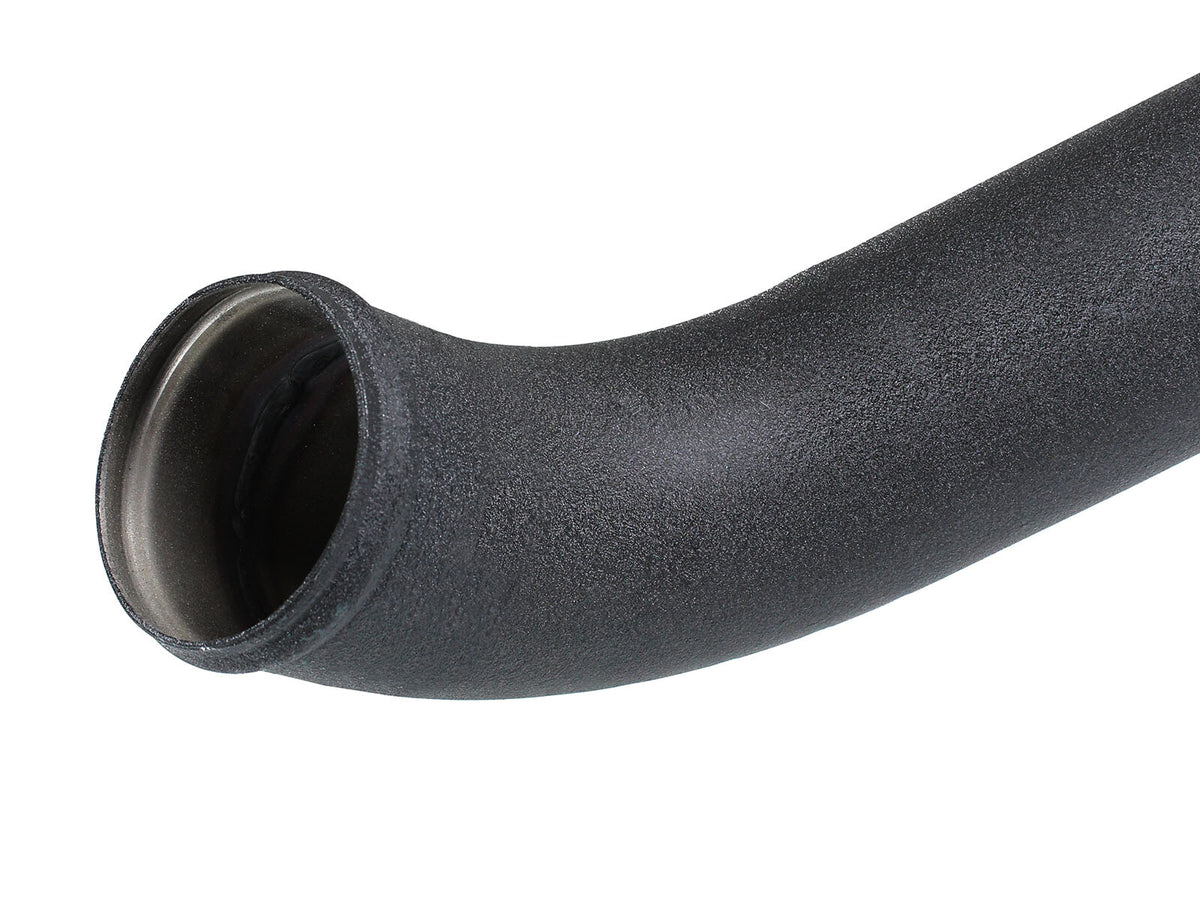 BladeRunner 3 Inch Aluminum Hot Charge Pipe Black Ford F-150 15-19 V6-2.7L (tt) aFe Power-4
