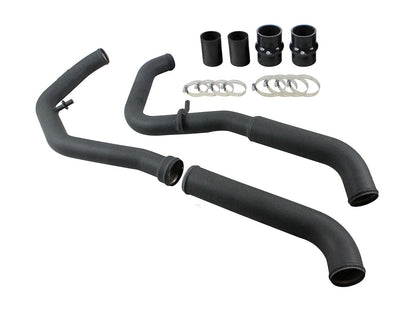 BladeRunner 3 Inch Aluminum Hot Charge Pipe Black Ford F-150 15-19 V6-2.7L (tt) aFe Power-5