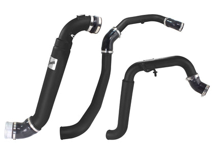 BladeRunner GT Series Intercooler Kit w/ Tubes Black Ford F-150 15-19 V6-3.5L (tt) aFe Power-5