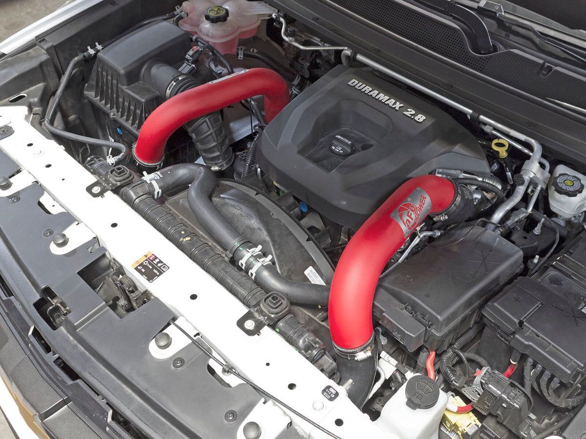 BladeRunner 2-1/2 Inch & 3 Inch Aluminum Hot and Cold Charge Pipe Kit GM Colorado/Canyon 16-20 L4-2.8L (td) Lwn aFe Power-7