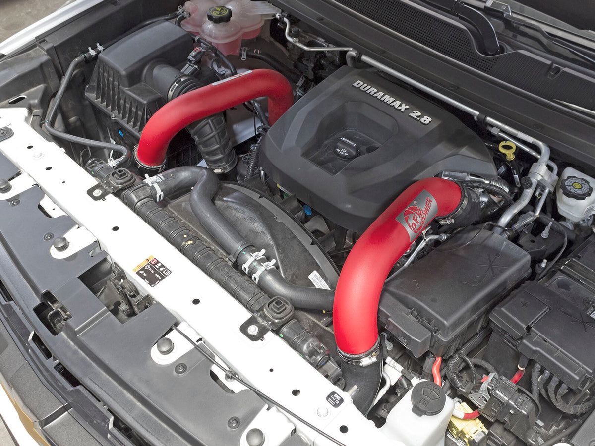 BladeRunner 3 Inch Aluminum Cold Charge Pipe GM Colorado/Canyon 16-20 L4-2.8L (td) Lwn aFe Power-9