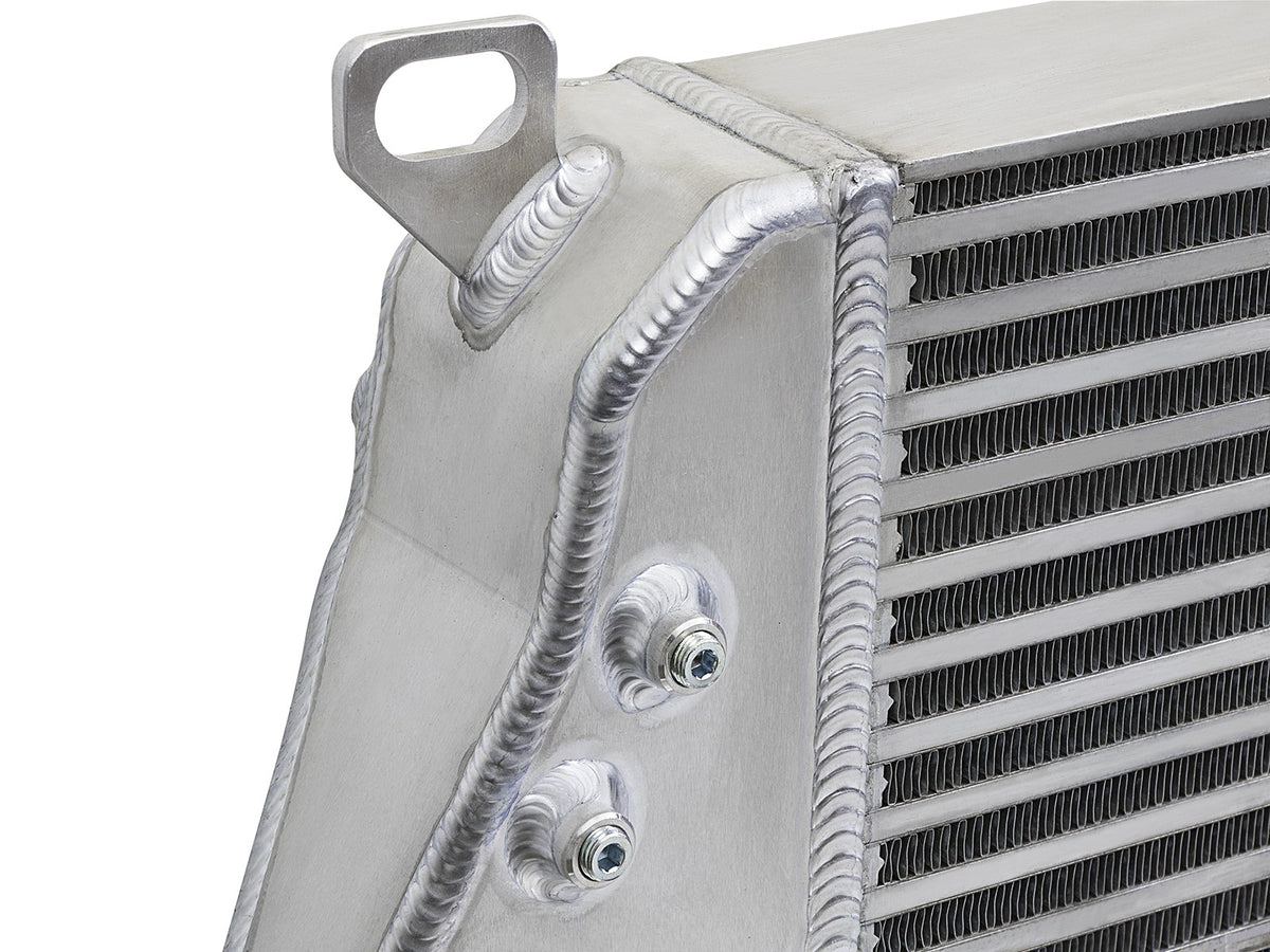 BladeRunner GT Series Intercooler Kit w/ Tubes Black Nissan Titan Xd 16-19 V8-5.0L (td) aFe Power-2