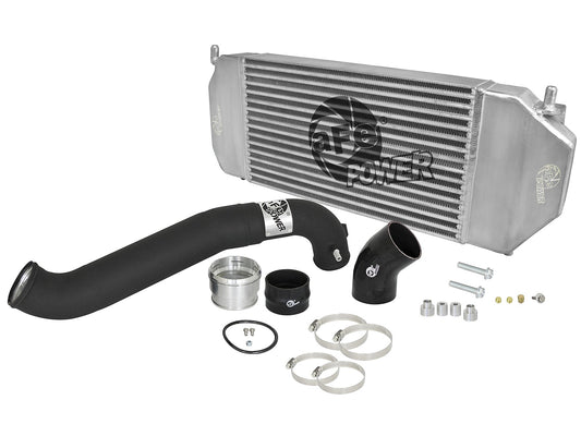 BladeRunner GT Series Intercooler Kit w/ Tubes Black Ford F-150 Raptor 17-19 V6-3.5L (tt) aFe Power
