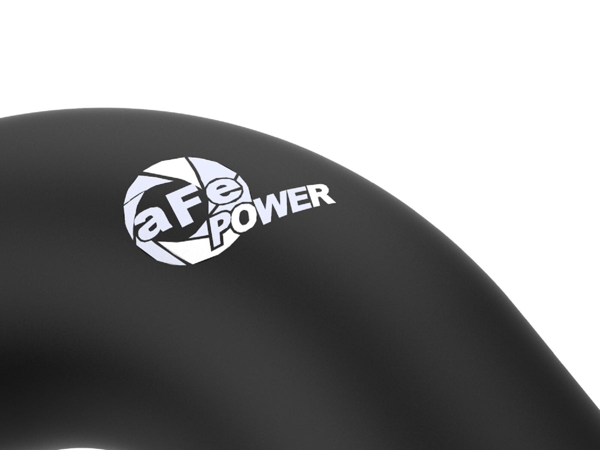 BladeRunner 2-1/2 Inch Aluminum Hot Charge Pipe Black Ford F-150 Raptor 17-20 V6-3.5L (tt) aFe Power-2