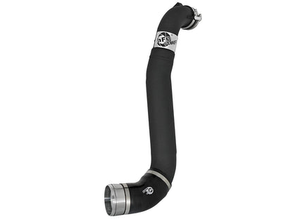 BladeRunner 3-1/2 Inch to 3 Inch Aluminum Cold Charge Pipe Black Ford F-150 Raptor 17-19 V6-3.5L (tt) aFe Power
