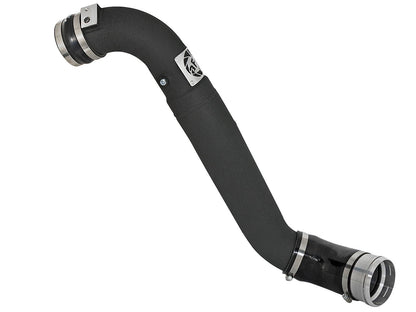 BladeRunner 3-1/2 Inch to 3 Inch Aluminum Cold Charge Pipe Black Ford F-150 Raptor 17-19 V6-3.5L (tt) aFe Power-5