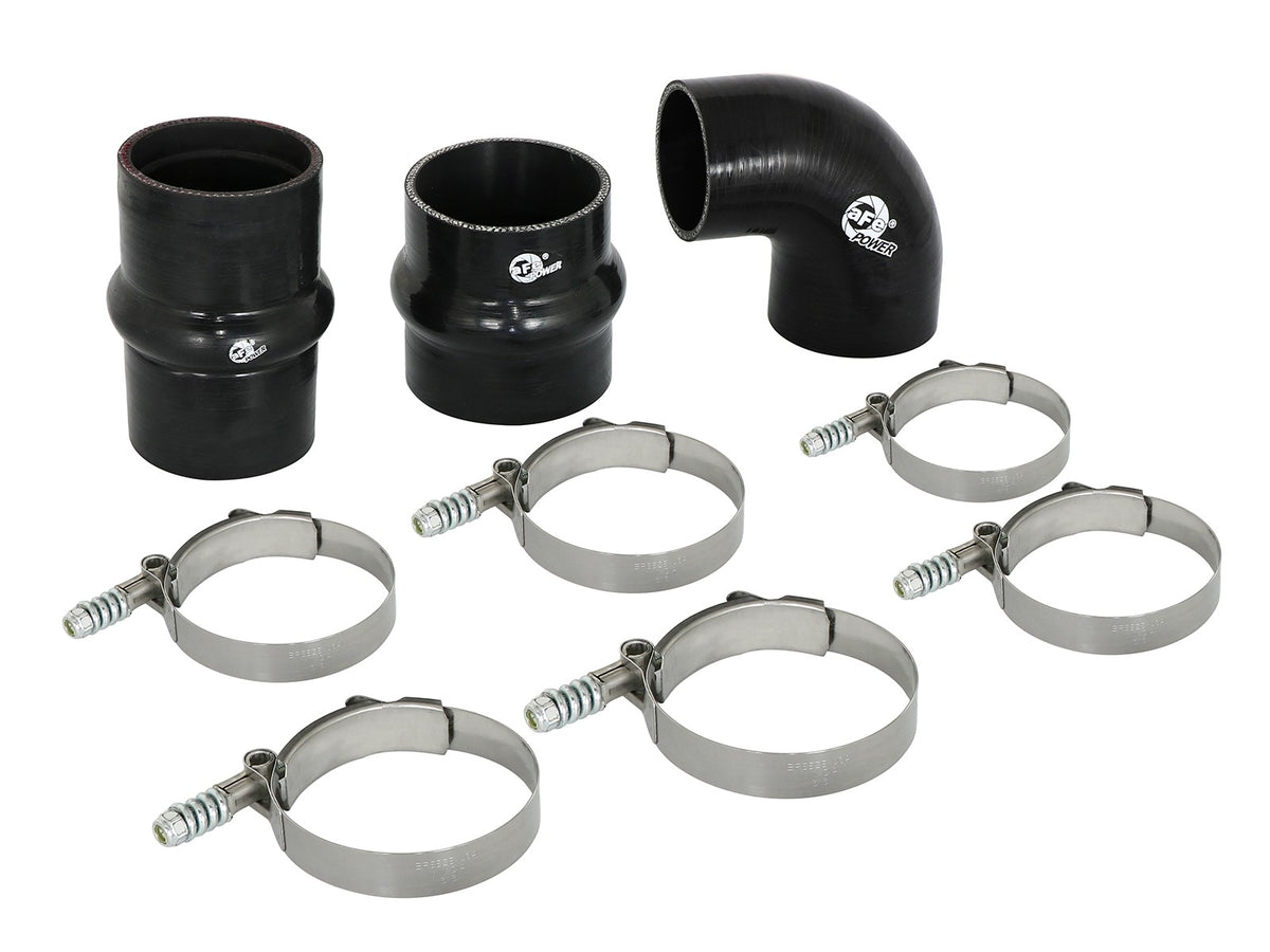 BladeRunner Intercooler Coupling & Clamp Kit for Factory Intercooler & Tubes Ford Diesel Trucks 17-22 V8-6.7L (td) aFe Power