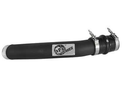 BladeRunner 3 Inch Aluminum Hot Charge Pipe Black Ford Diesel Trucks 17-22 V8-6.7L (td) aFe Power